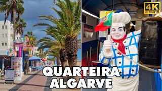 QUARTEIRA Algarve  Portugal 🇵🇹  Stunning Coastal Town  Walking Tour 🏖️🚶 4K UHD [upl. by Lewes]