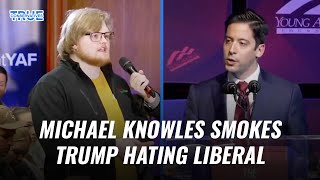 Michael Knowles Smokes Trump Hating Liberal [upl. by Niatirb]