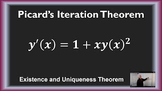 Existence and Uniqueness Theorem of Differential Equations [upl. by Dlanod605]