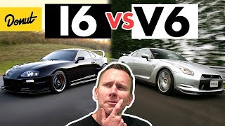 INLINE 6 vs V6  How it Works  SCIENCE GARAGE [upl. by Nahs364]