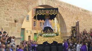 Procesión del Encuentro de Nuestro Padre Jesús Nazareno y Nuestra Señora de la Soledad  Teruel 2024 [upl. by Wong]