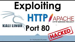 8 of 5  Exploiting HTTP Port 80 Kali Linux Metasploitable2 Lab [upl. by Oek325]