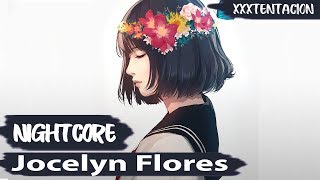 Nightcore  Jocelyn Flores XXXTENTACIONFEMALE COVER  1 HourLyrics [upl. by Trinl]