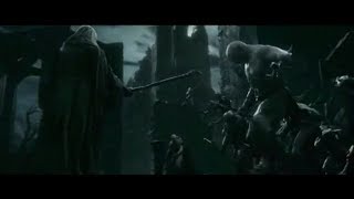 The HobbitThe Desolation Of SmaugAzog VS Gandalf [upl. by Ellertal]