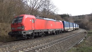 Rheintalumleiter auf der Dillstrecke am Rudersdorfer Tunnel ua mit BLS RTB 151 und SETG Alpenlok [upl. by Friedberg]