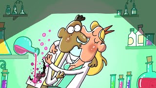 Making Love In The Lab 😂  Cartoon Box 353  by Frame Order  Hilarious Cartoons [upl. by Nnauol]