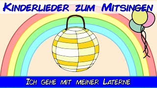 Ich gehe mit meiner Laterne  Kinderlieder zum Mitsingen  Sing mit YleeKids [upl. by Eladroc]