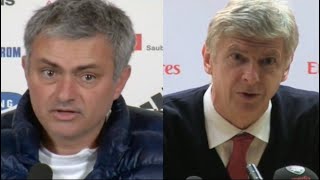 The classic Jose Mourinho v Arsene Wenger rivalry [upl. by Rettuc]