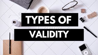 Types of Validity in UrduHindi [upl. by Ivens]