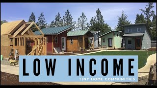 Low Income Tiny Home Communities [upl. by Arahsak506]