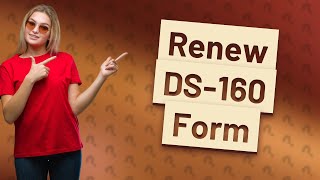 How to renew DS160 [upl. by Engis]