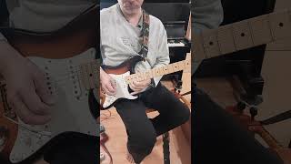 C Ionian jam practice on Fender 60th anniversary commemorative strat with suhr DSH pickup full take [upl. by Rexanne]