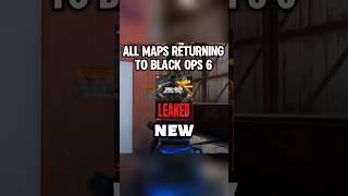 All Maps Returning To Black Ops 6 blackops6 callofduty codmaps [upl. by Hastings710]