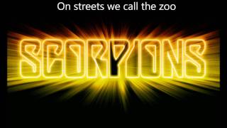 Scorpions  The Zoo W Lyrics [upl. by Airdnat951]