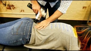 EXTREMELY LOUD Chiropractic CRACKING takes 14 YEARS of Pain Away [upl. by Anayi783]