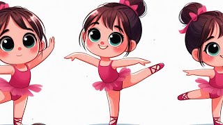 Les cours de ballet sont très sympas  Comptines pour enfants [upl. by Adnylg961]