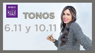 😙Tonos Cenizos INTENSOS  👉Tutorial del Cabello CENIZO del TONO 611 Y 1011 de kuul 😍 [upl. by Cathyleen]