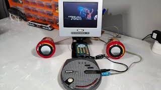 SANYO CDPVX400 Personal VCDMP3CD Player [upl. by Barimah]