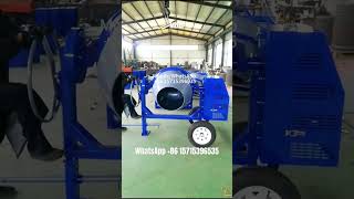 diesel cement concrete mixers jq500 small cement clay mixer mixer [upl. by Batory]