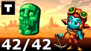 SteamWorld Dig 2  All 42  42 Artifact 100 [upl. by Johannessen]