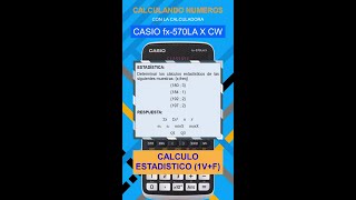 CALCULO ESTADISTICO 1VF [upl. by Earleen]