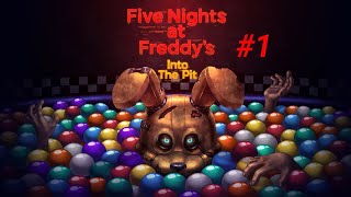 FNAF Into The Pit  Full Game Walkthrough  No Commentary  First Ending [upl. by Lah]