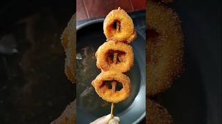 Onion Ring Lollipop 🍡shorts onionrings viralshorts trendingshorts [upl. by Rust]