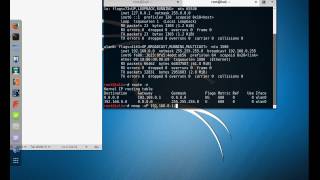 Kali linux  Arp Spoofing [upl. by Enitnatsnoc531]