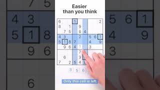 How to solve sudoku Sudokucom app by Easybrain [upl. by Aropizt376]