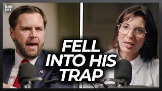 Host Gets Visibly Angry as Her Trap for JD Vance Backfires [upl. by Eniamrahc]