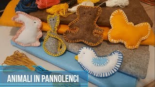 Tutorial Animali in pannolenci [upl. by Helgeson]