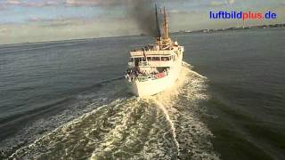 Das Seebäderschiff ATLANTIS vor Cuxhaven [upl. by Starlin]