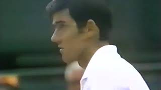 1970 Wimbledon Final Newcombe vs Rosewall ENG part2 [upl. by Nyrhtakyram367]