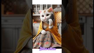 Meray piya gaye rangoon songsong catlover shortvideo [upl. by Arza]