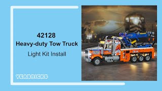 Yeabricks Light kit Install in the Lego Heavyduty Tow Truck 42128 [upl. by Steffane392]