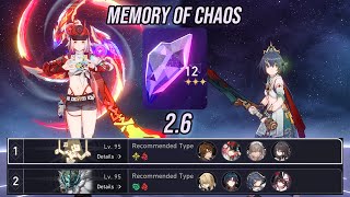 E0S0 Rappa SuperBreak amp E0S0 Yunli x Blade Team  Memory of Chaos 12  Honkai Star Rail [upl. by Naneik]