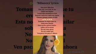 Bilionera lyrics  Otilia lyrics song shorts trending [upl. by Rekcut]