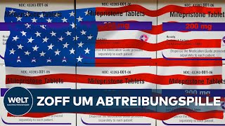 USA Juristisches Gezerre um Zulassung für Abtreibungspille Mifepriston [upl. by Dde]