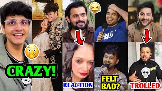 Triggered Insaan Reacts to Fangirls after Engagement 😳🤣 Samay Raina amp Tony Kakkar Harsh BB [upl. by Ain]