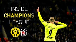 Inside Champions League Behind the scenes  BVB  Besiktas 50 [upl. by Anilad]