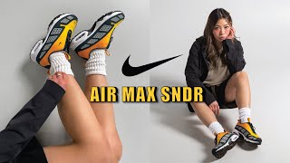 Nike Air Max Sunder Canyon Gold  Unboxing  On Feet [upl. by Best682]