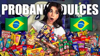 ALANA PRUEBA DULCES BRASILEÑOS 🍭🍫 [upl. by Nolham494]