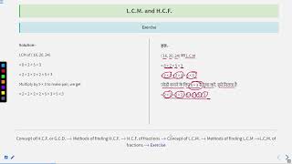 LCM and HCF Part1 SATHEESSC swayamprabha SSC [upl. by Pinchas]