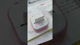 Mini printer for notes studyinspo minipainting [upl. by Egres]