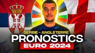 Pronostic Serbie Angleterre  Nos 3 pronos foot Euro du dimanche 16 juin  Groupe C [upl. by Burnaby732]