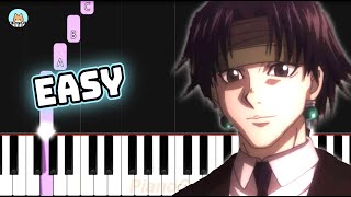 full Hunter x Hunter OST  quotRequiem Araneaquot  EASY Piano Tutorial amp Sheet Music [upl. by Just]