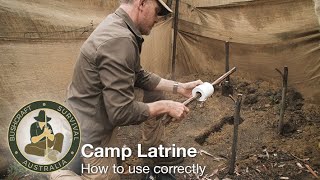 How to use a camp latrine [upl. by Naut145]