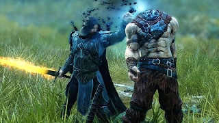 Middle Earth Shadow of Mordor Brutalize Kills amp Horza RageMind Beast Hunt Battle [upl. by Aicek967]