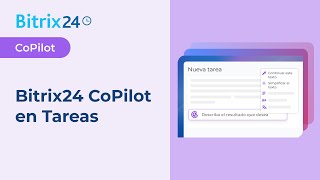 Bitrix24 CoPilot en Tareas [upl. by Anitsrik560]