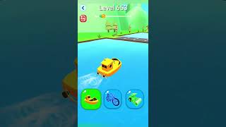 Shape shifting2 game level653 hyper casual game shapeshifting gameplay gaming shortvideo [upl. by Nirat]